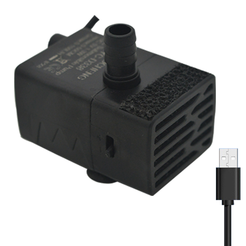 Water Pump Submersible Mini - Bomba de Filtración Ultra Silenciosa para