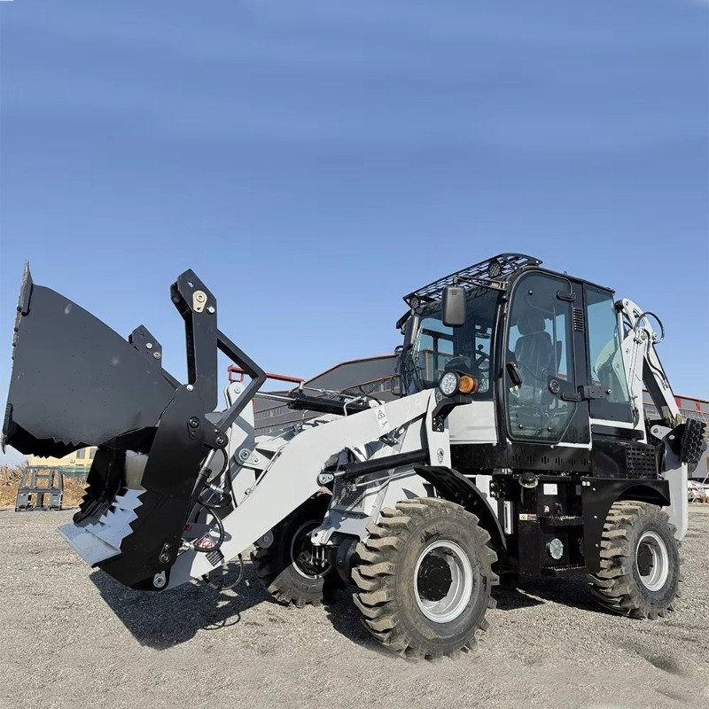 Urban Farming Projects - Retroexcavadora Compacta Multiusos 4x4 Diésel CE