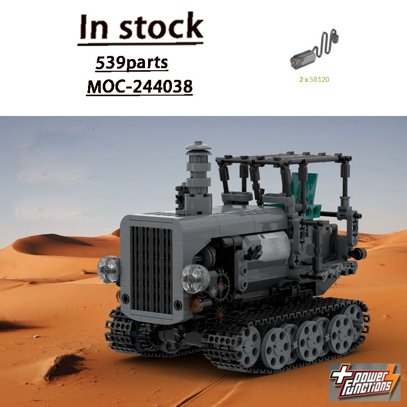 Urban Farming Is - MOC-244038 Bloques de Construcción de Tractor