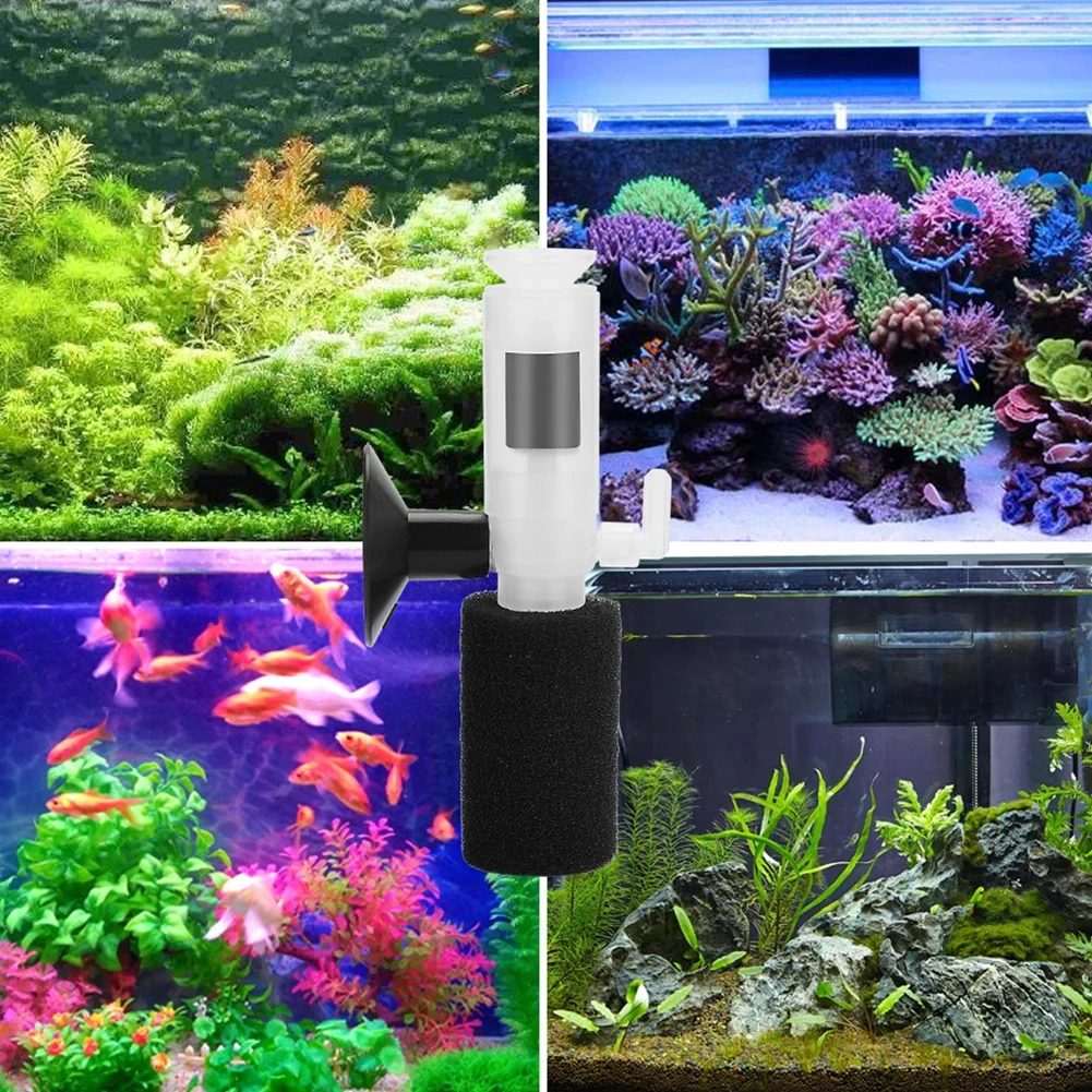 Pecera pequeña, filtro neumáti - Water Pump Submersible Mini reseña y precio