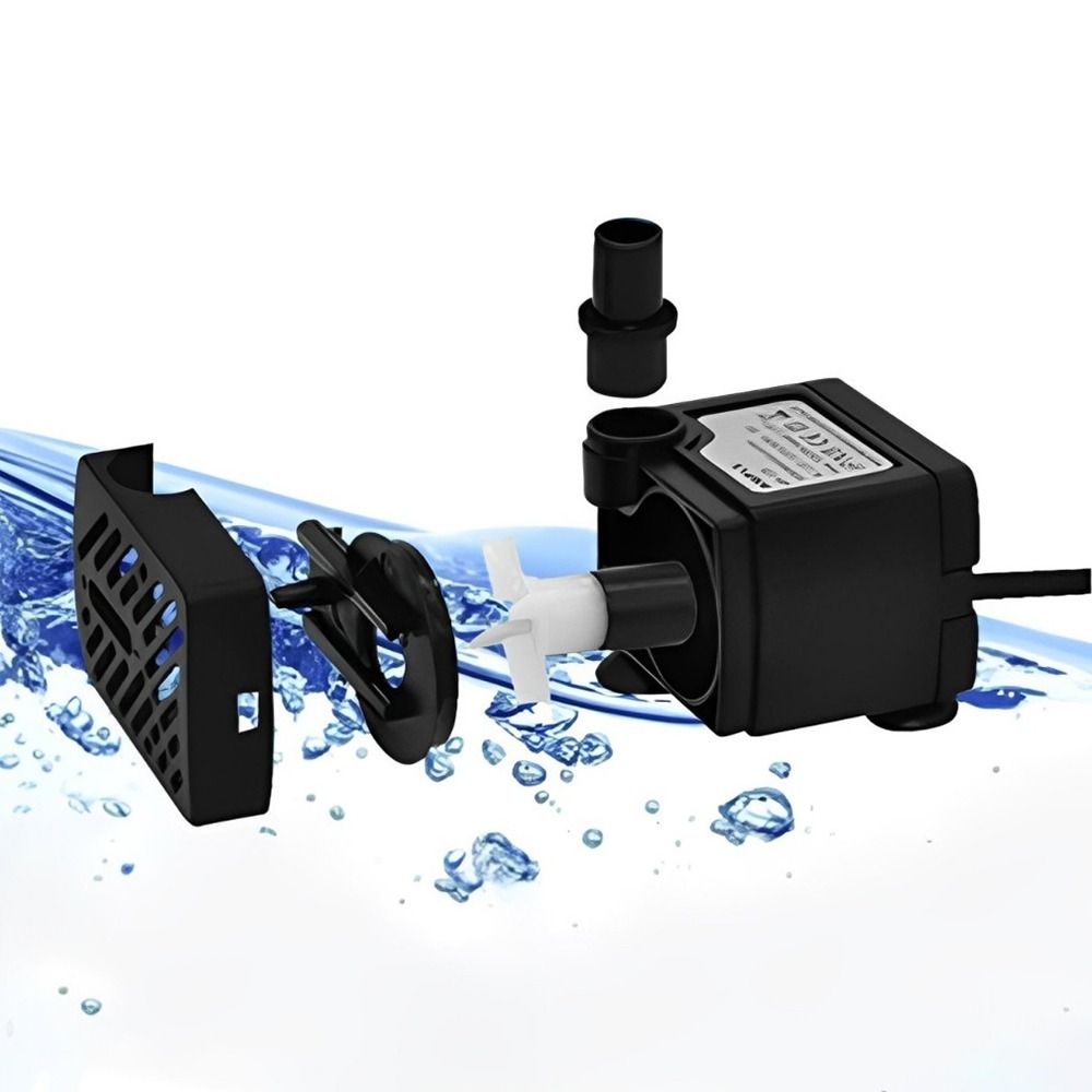Bomba de agua sumergible negra - Water Pump Submersible Mini reseña y precio