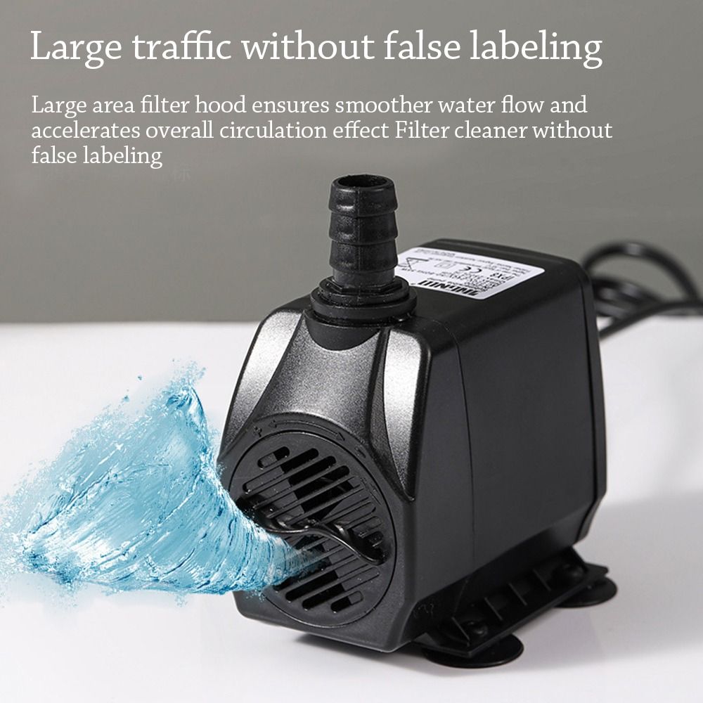 Bomba de agua sumergible negra - Water Pump Submersible Mini reseña y precio