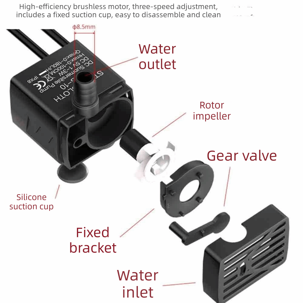 Generador de Niebla 2 en 1 con - Water Pump Submersible Mini reseña y precio