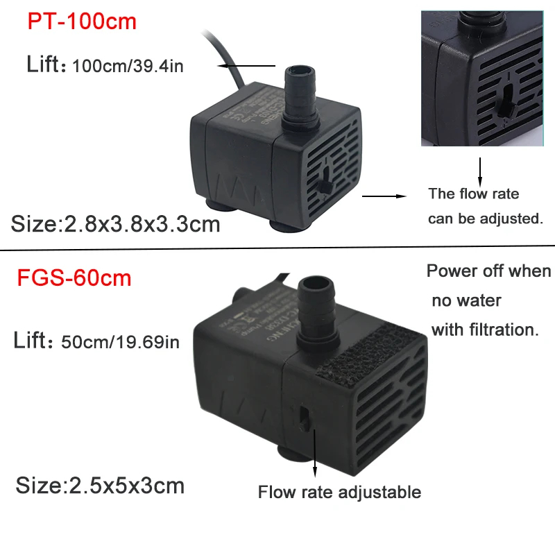 Bomba de Agua Sumergible USB p - Water Pump Submersible Mini reseña y precio