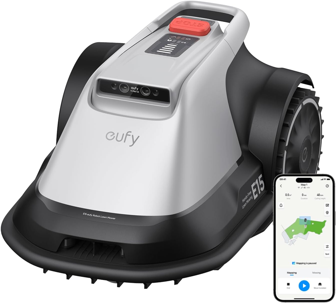 Cortacésped robótico eufy E15  - Urban Farming Kit reseña y precio