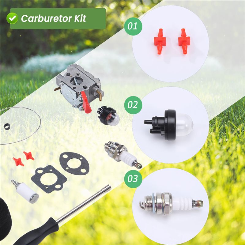 Kit de carburador LICE-C1U-W32 - Urban Farming Kit reseña y precio