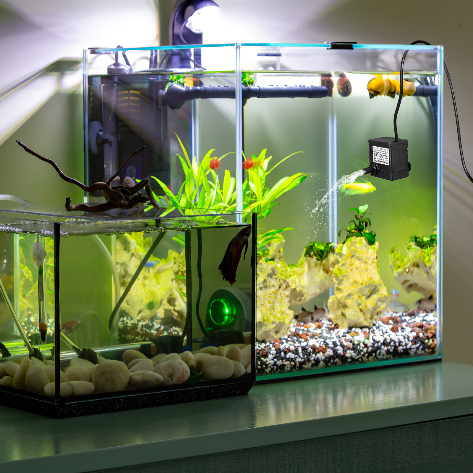 Bomba de agua sumergible peque - Water Pump Submersible Mini reseña y precio